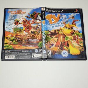 Ty The Tasmanian Tiger 2 Bush Rescue Playstation 2 PS2 complete cib video game